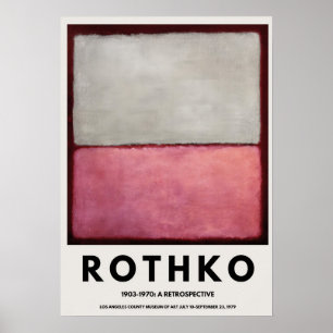 Affiche Une Rétrospective 1