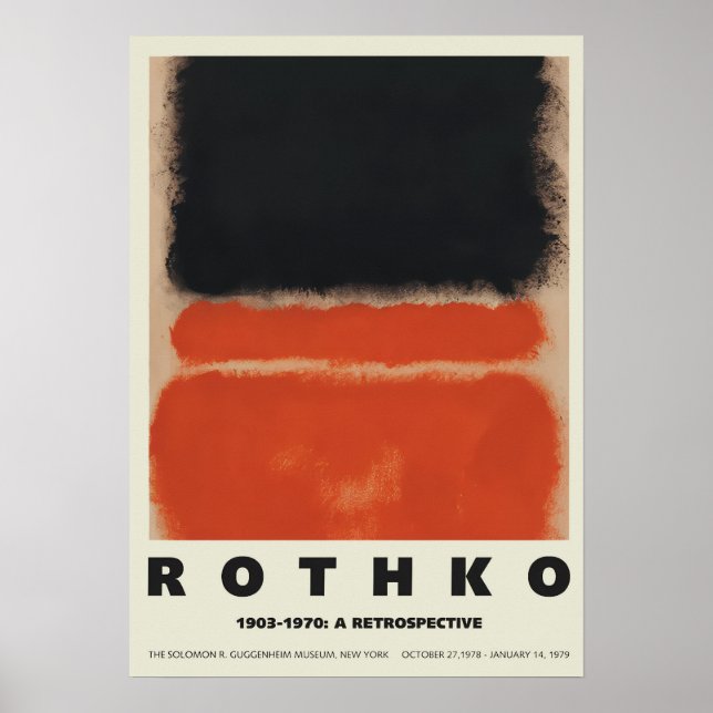 Affiche Une Rétrospective 2 (Devant)