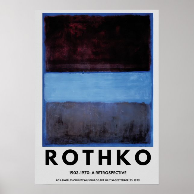 Affiche Une Rétrospective 3 (Devant)