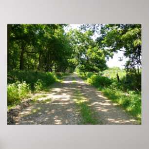 Affiche Une route moins parcourue