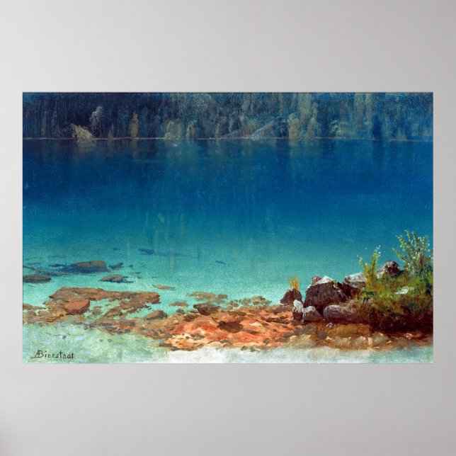 Affiche Une Scène De Lac (Devant)