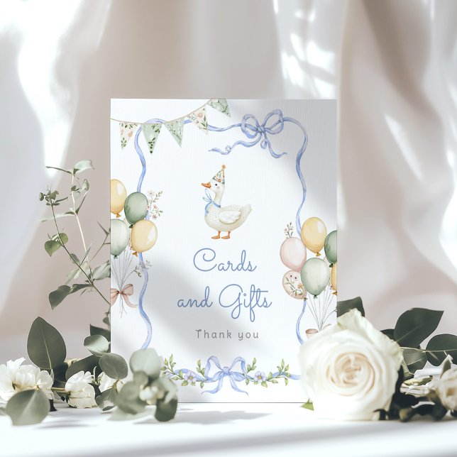 Affiche Une Soirée d'Oie Cartes et Cadeaux Anniversaire (Créateur téléchargé)