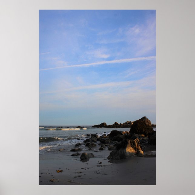 Affiche Une soirée sur la plage de faucon (Devant)