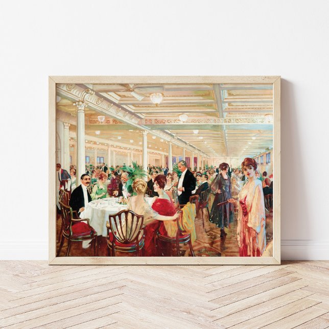 Affiche Une soirée | Victor Gabriel Gilbert (Créateur téléchargé)