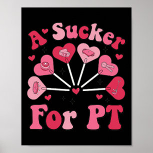 Affiche Une Sotte Pour Pt Physiothérapie Saint-Valentin P