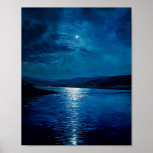 Affiche Une Symphonie Nocturne au Clair de Lune