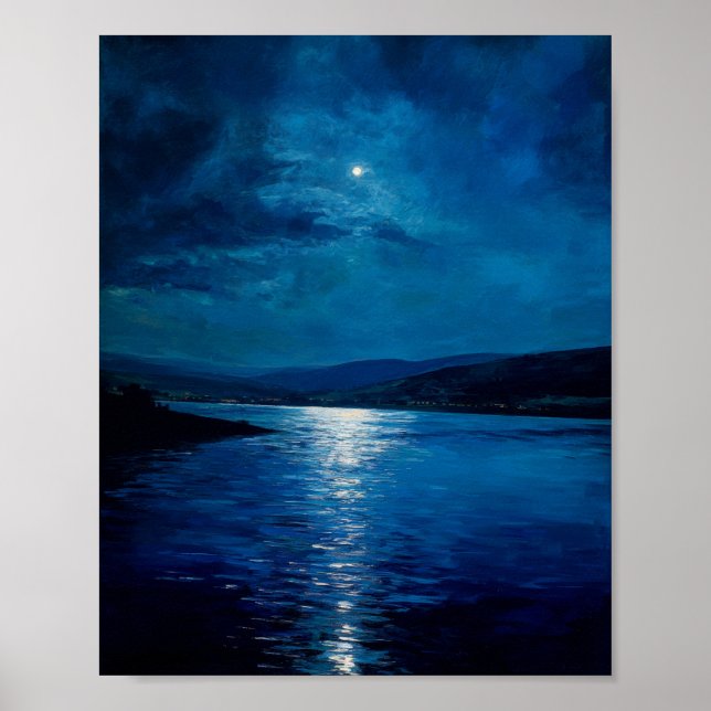 Affiche Une Symphonie Nocturne au Clair de Lune (Devant)