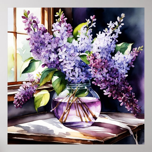 Affiche Une touche de printemps (Devant)