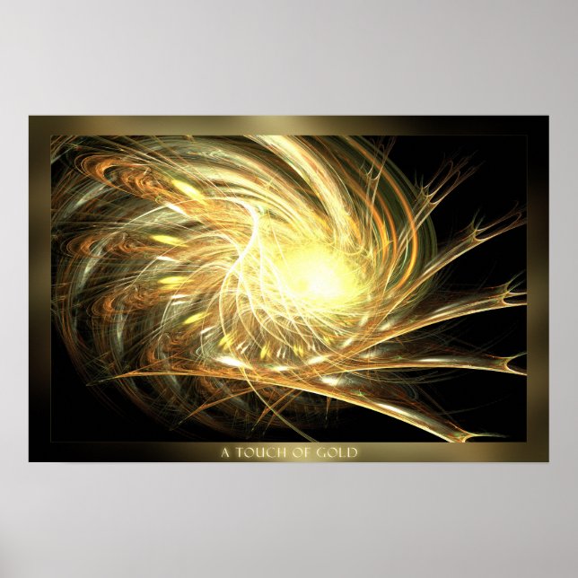 Affiche Une touche d'or (Devant)