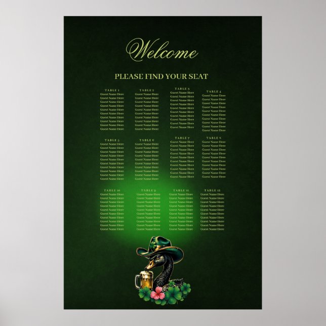 Affiche Une touche irlandaise : (Devant)