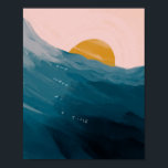 Affiche "Une vague à la fois."<br><div class="desc">- Fabriqué Et Conçu Par Morgan Harper Nichols</div>