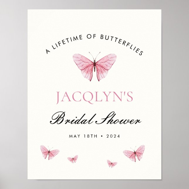 Affiche Une vie de papillons Jacqlyns (Devant)
