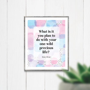 Affiche Une vie sauvage et précieuse