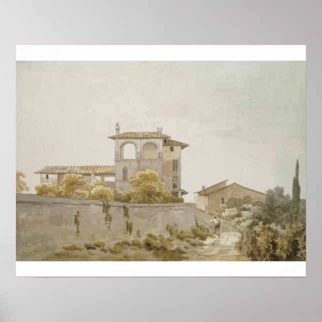 Affiche Une villa italienne (Devant)