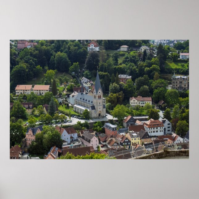 Affiche Une ville allemande (Devant)