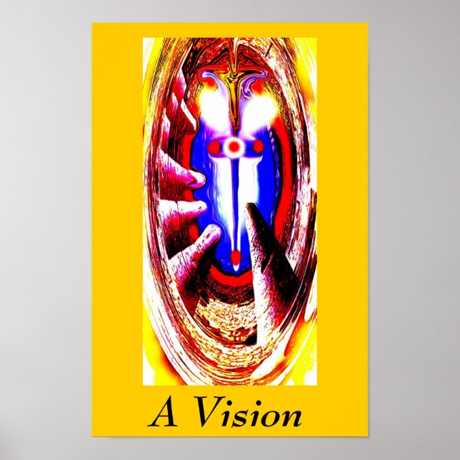 Affiche Une vision (Devant)