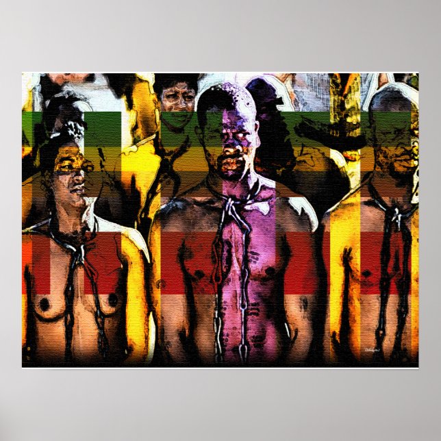 Affiche Unforgotten Slave Trade (Devant)