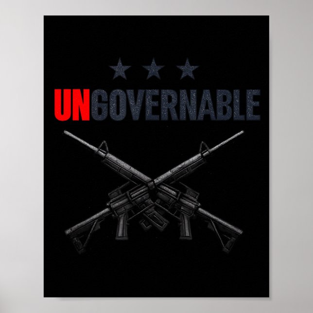 Affiche Ungovernable Shirts  (Devant)