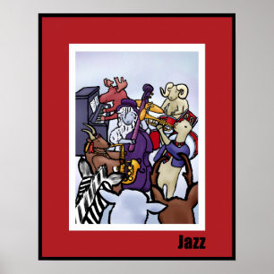 Affiche Ungulate Jazz Band