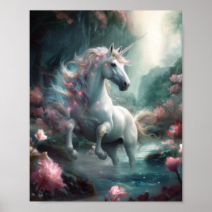 Affiche Unicorn Imaginaire Art