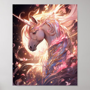 Affiche Unicorn Imaginaire Art
