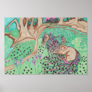 Affiche Unicorn Meadow