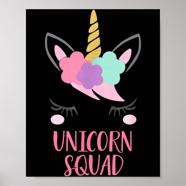 Affiche Unicorn Squad Unicorn Gift  (Devant)