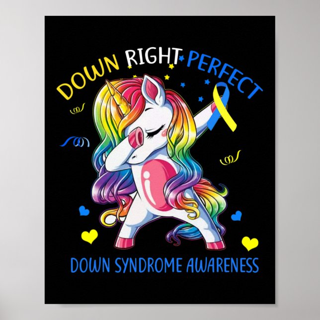 Affiche Unicorn vers le bas droit Perfect vers le bas Sens (Devant)