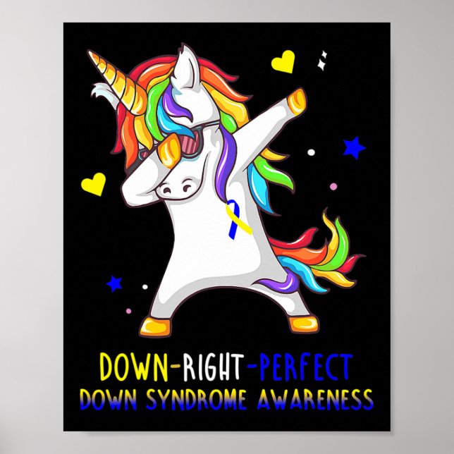Affiche Unicorn vers le bas droit Perfect vers le bas Sens (Devant)
