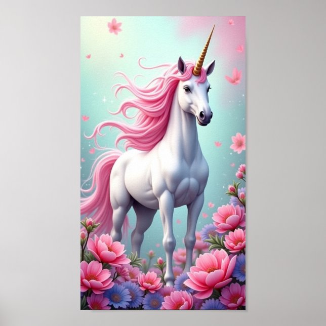 Affiche Unicorne (Devant)