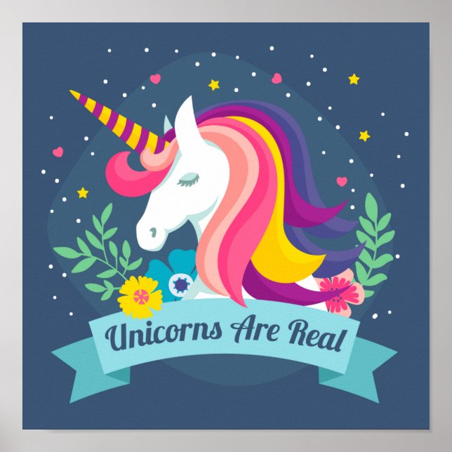 Affiche Unicorne (Devant)