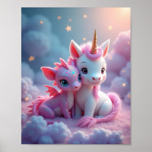 Affiche Unicorne
