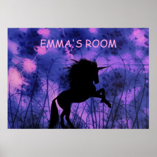 Affiche Unicorne