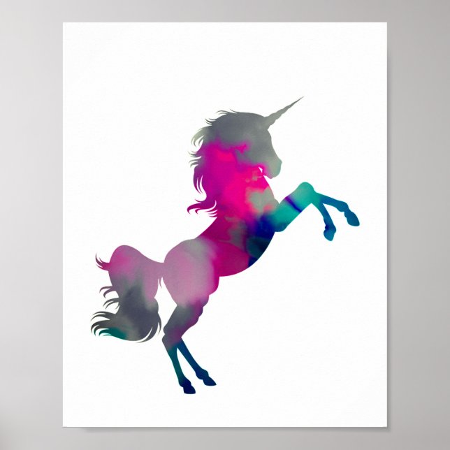 Affiche Unicorne (Devant)