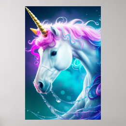 Affiche Unicorne 6