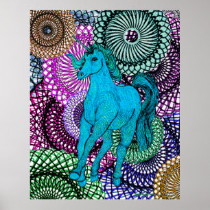 Affiche Unicorne unique