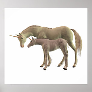 Affiche Unicornes