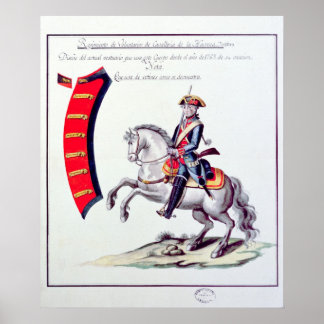 Affiche Uniforme des volontaires