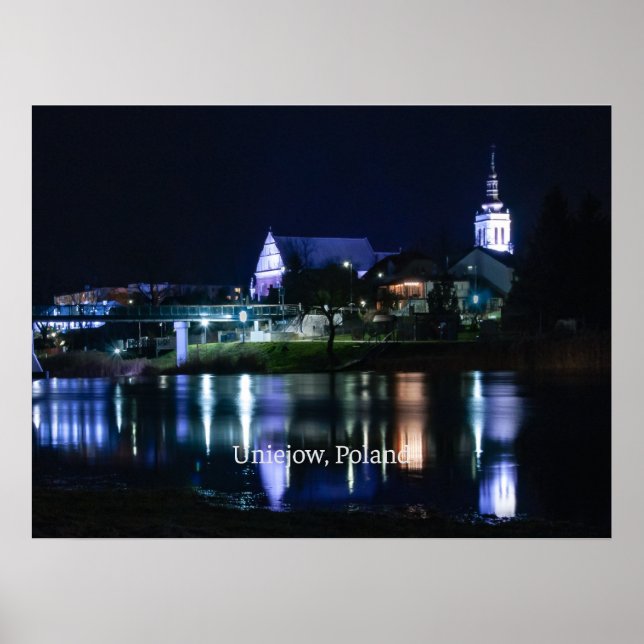 Affiche Unijow, Lodz, Pologne (Devant)