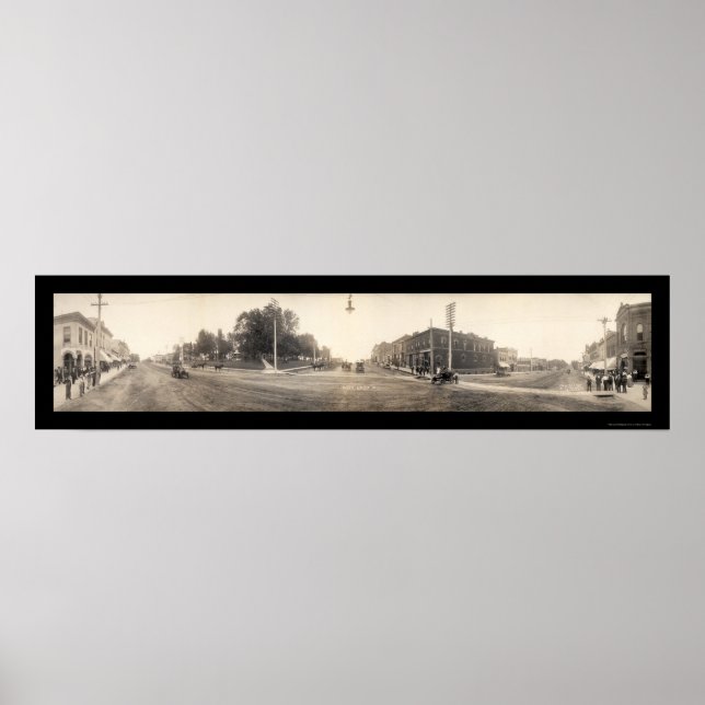 Affiche Union de l'Ouest, IA Photo 1908 (Devant)