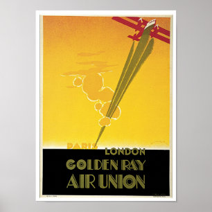 Affiche Union d'or d'air de rayon