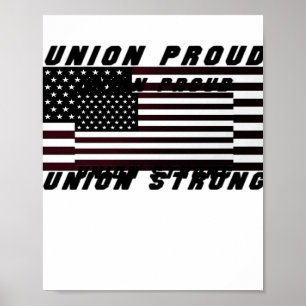 Affiche Union Fière - Union forte classique