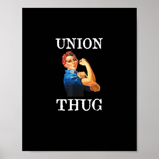 Affiche Union Forte Et Solidarité Et Union Thug (Devant)