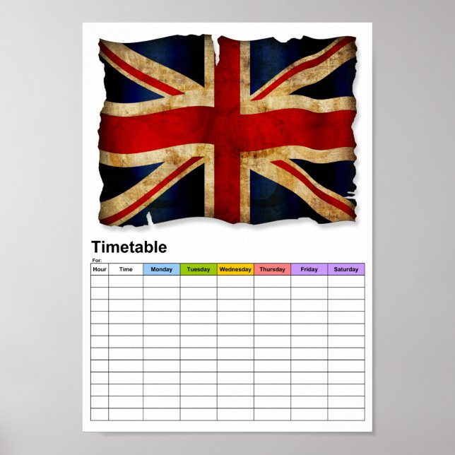 Affiche Union Jack... (Devant)