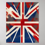 Affiche Union Jack, Style Pop Art<br><div class="desc">Union Jack,  Style Pop Art</div>