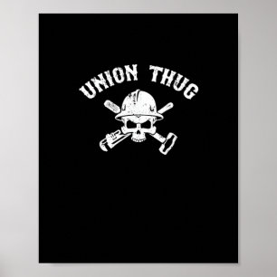 Affiche Union Solide Et Solidarité Sloth - Union Thug