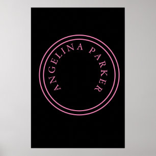 Affiche Unique Moderne Minimaliste Simple