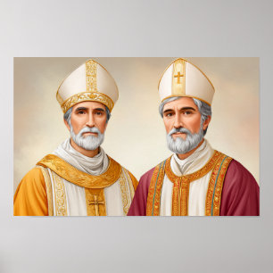 Affiche Unis dans la foi : Saints Cornelius et Cyprien