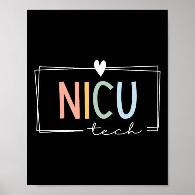 Affiche Unité de soins intensifs néonatals de Nicu Tech ré (Devant)