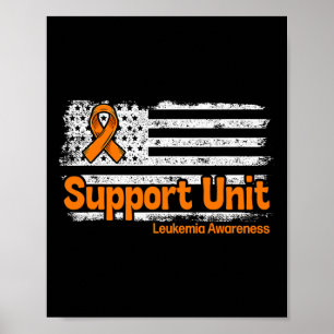 Affiche Unité de soutien Indicateur Cancer du sang Sensibi